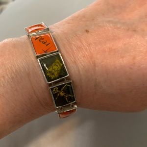Fun Halloween Bracelet.Elastic band fun characters